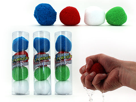 Water Force Water Bomb - 4 pack