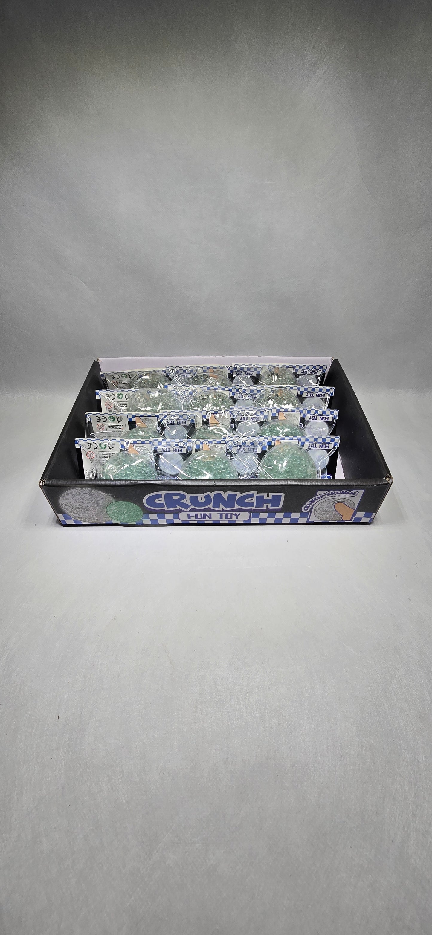 Squishy Crunchy Glass Beads Balls assorted
