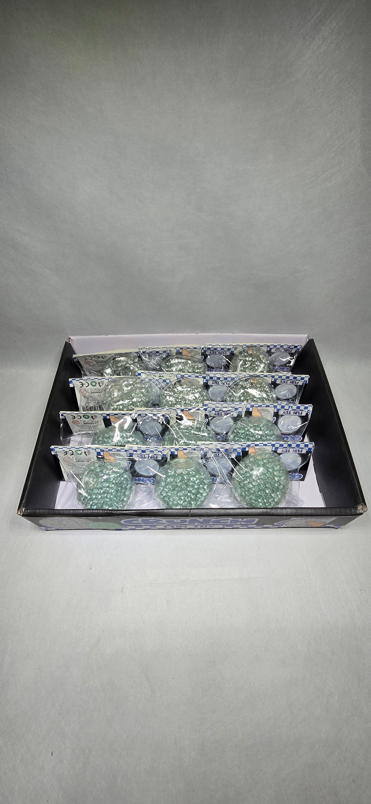 Squishy Crunchy Glass Beads Balls assorted