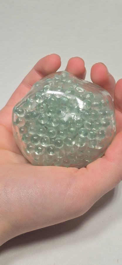 Squishy Crunchy Glass Beads Balls assorted