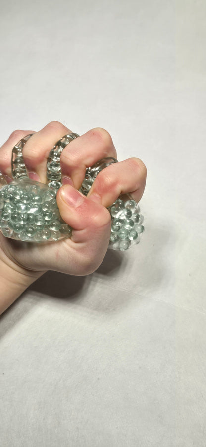 Squishy Crunchy Glass Beads Balls assorted
