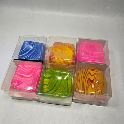 Squishy Marble Cube assorted