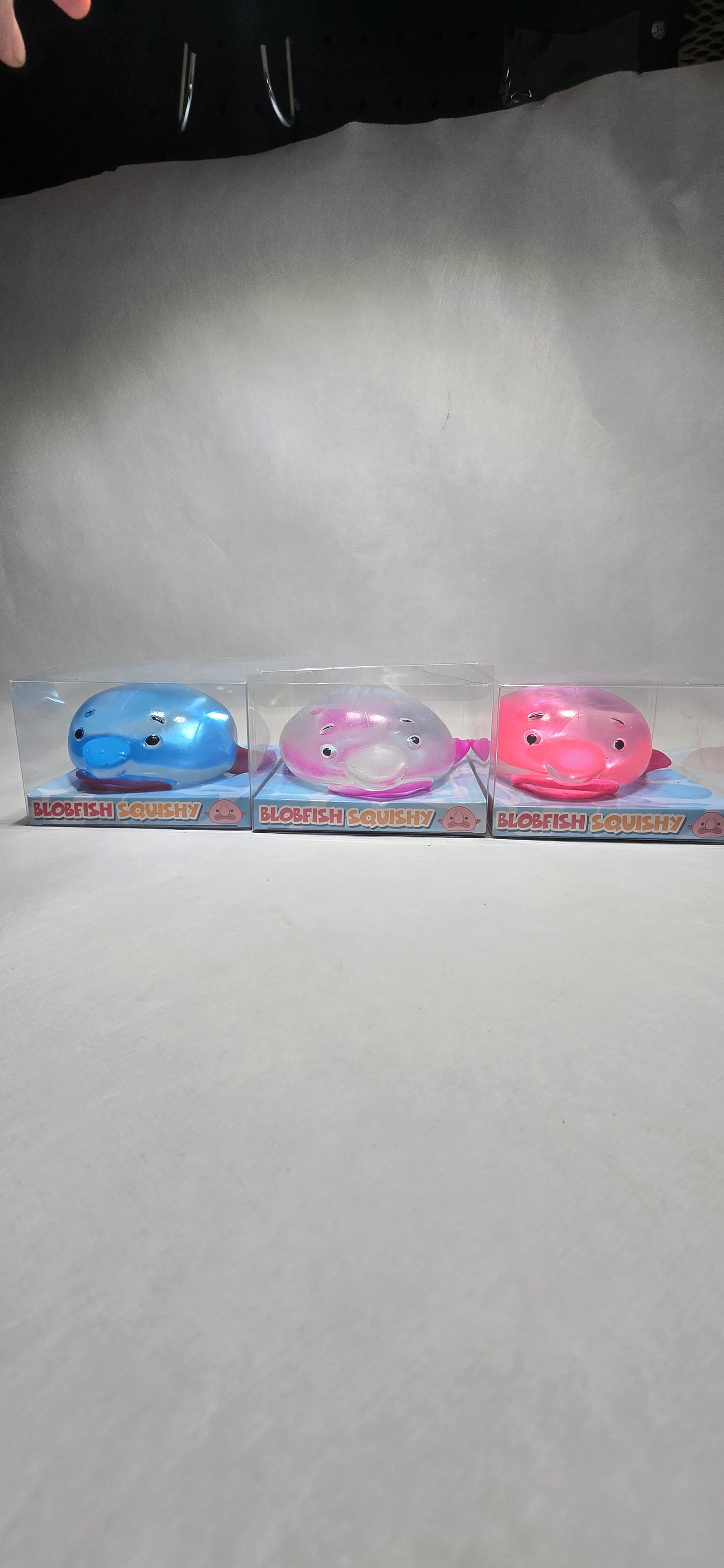 Squishy Translucent 13cm Blobfish assorted