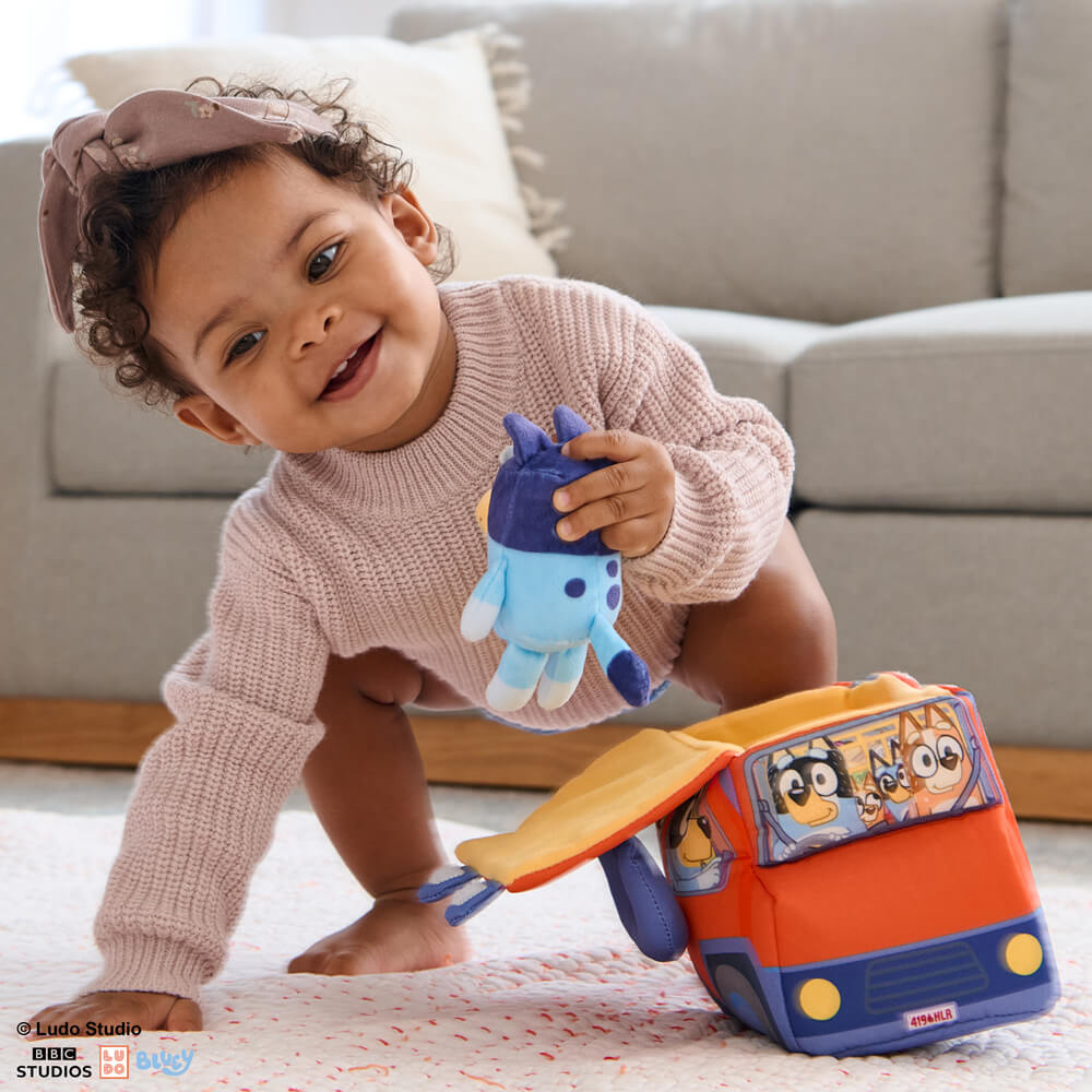 Bluey Sensory Soft Plush Playset