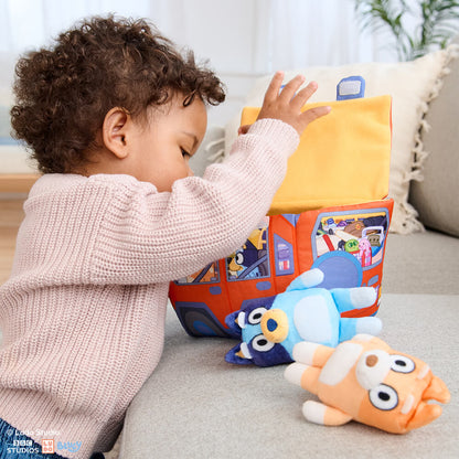 Bluey Sensory Soft Plush Playset