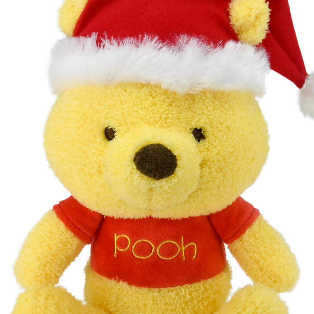 Winnie the Pooh with Santa Hat