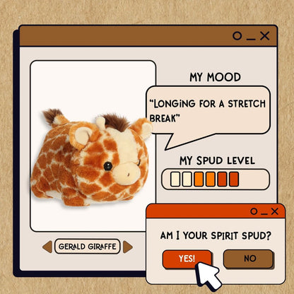 Spudsters™ - 10" Gerald Giraffe