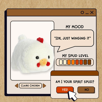 Spudsters™ - 10" Claire Chicken™